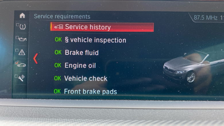 BMW 4 Series 430i M Sport 2dr Auto [Professional Media] Petrol Convertible